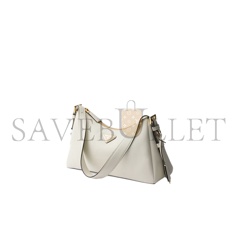 Pra*a aimÉe medium leather shoulder bag 1bc229 (31*18*10cm)